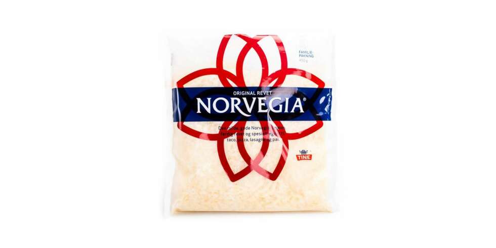 TEST AV PIZZAOST: Tine revet Norvegia TEST AV PIZZAOST: Tine revet Norvegia
