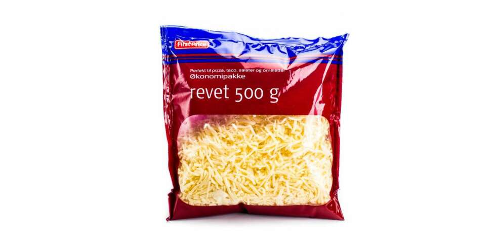 TEST AV PIZZAOST: First Price revet topping TEST AV PIZZAOST: First Price revet topping