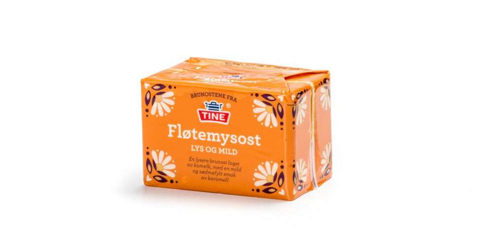 TEST AV BRUNOST: Fløtemysost fra Tine TEST AV BRUNOST: Fløtemysost fra Tine