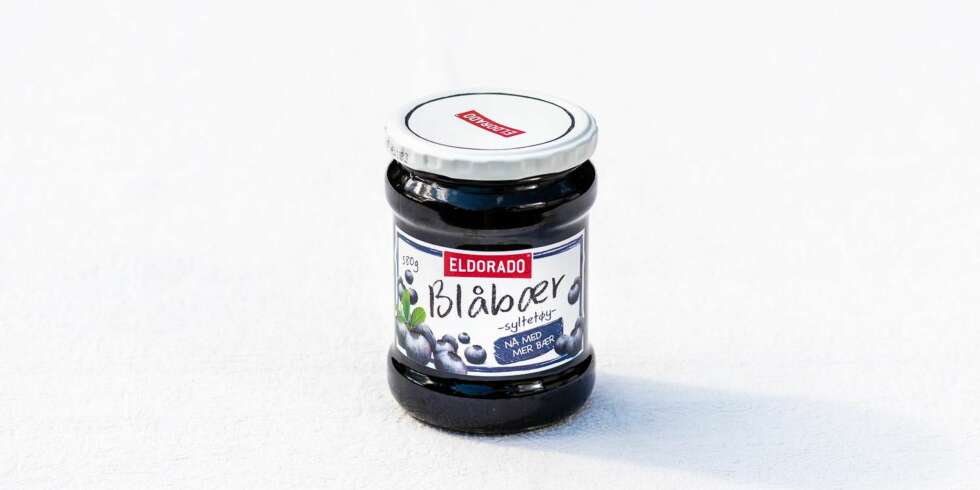 TEST AV BLÅBÆRSYLTETØY: Eldorado blåbærsyltetøy TEST AV BLÅBÆRSYLTETØY: Eldorado blåbærsyltetøy