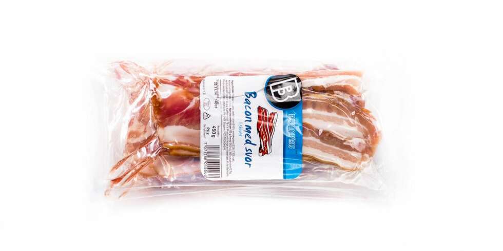 TEST AV BACON: Bunnpris bacon med svor. TEST AV BACON: Bunnpris bacon med svor.