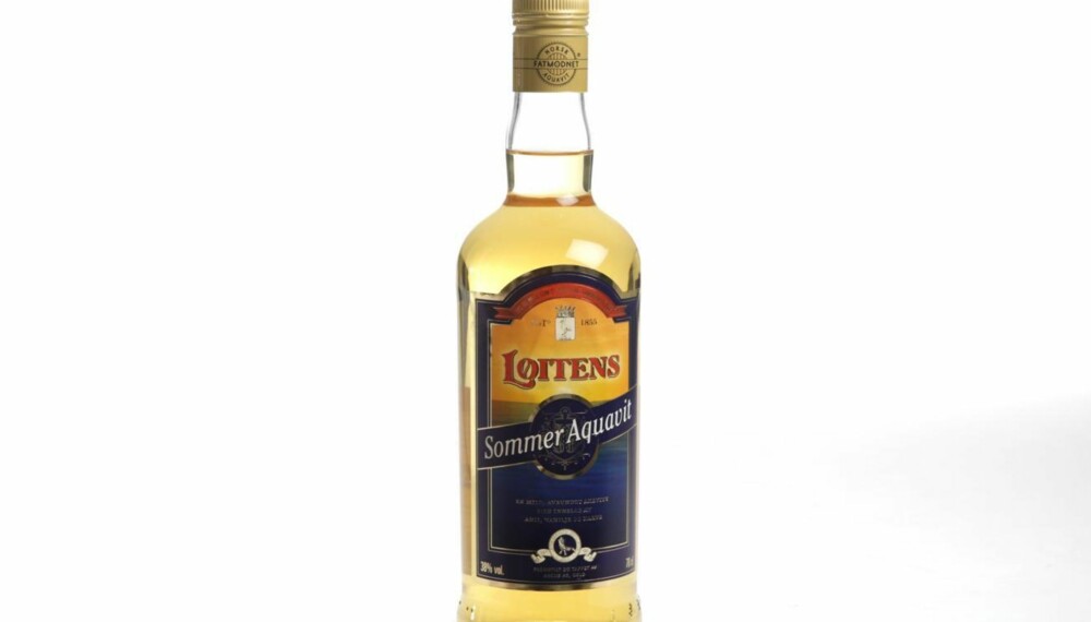AKEVITT-TEST: Løitens Sommer Aquavit. FOTO: Øyvind Lie AKEVITT-TEST: Løitens Sommer Aquavit. FOTO: Øyvind Lie