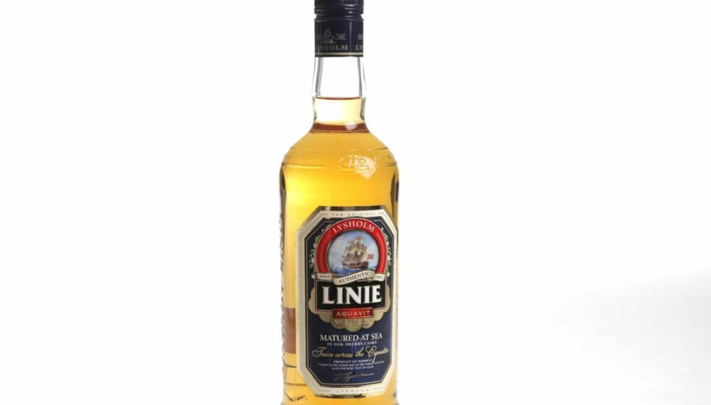 AKEVITT-TEST: Lysholm Linie Aquavit. FOTO: Øyvind Lie AKEVITT-TEST: Lysholm Linie Aquavit. FOTO: Øyvind Lie