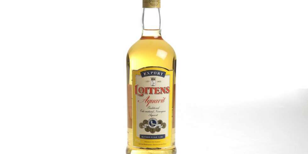 AKEVITT-TEST: Løitens Export Aquavit. FOTO: Øyvind Lie AKEVITT-TEST: Løitens Export Aquavit. FOTO: Øyvind Lie