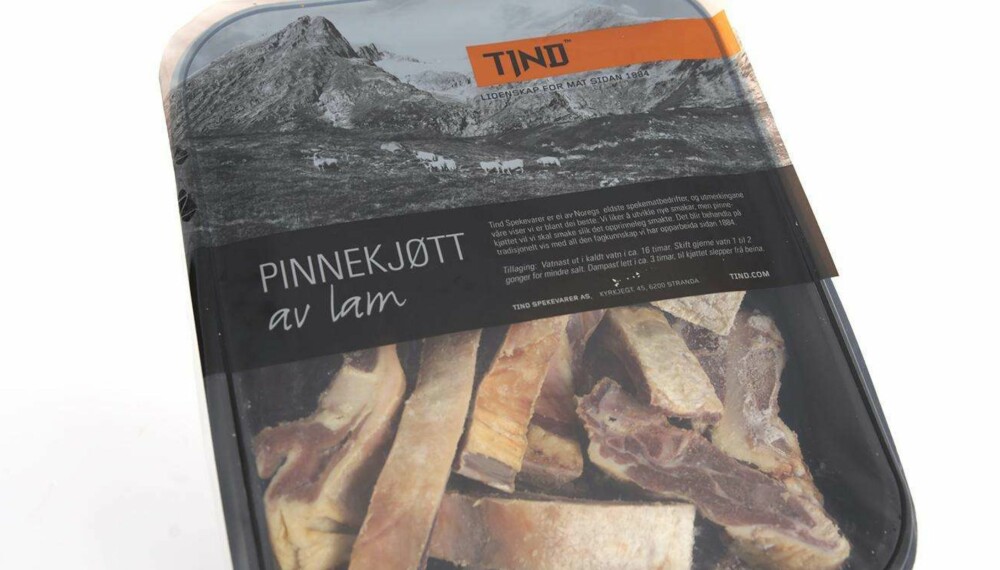 Test av pinnekjøtt: Tind Test av pinnekjøtt: Tind