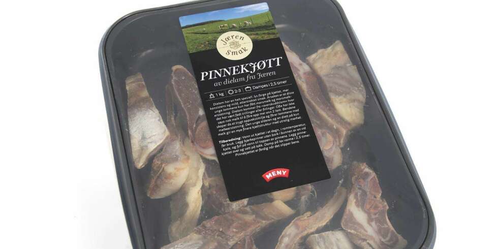 Test av pinnekjøtt: Pinnekjøtt av dielam fra Jæren Test av pinnekjøtt: Pinnekjøtt av dielam fra Jæren