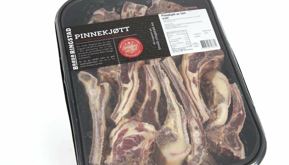 Test av pinnekjøtt: Brødr. Ringstad Test av pinnekjøtt: Brødr. Ringstad