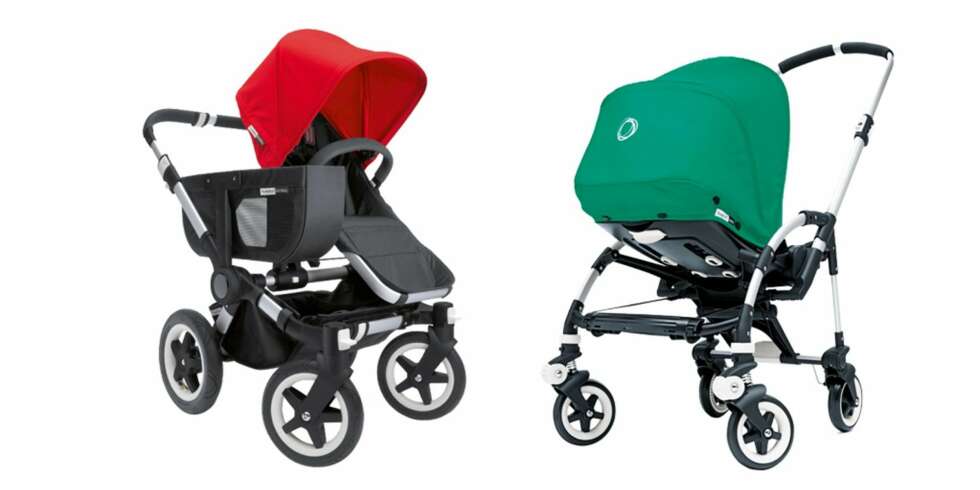 Bugaboo Bee og Bugaboo Donkey. Bugaboo Bee og Bugaboo Donkey.
