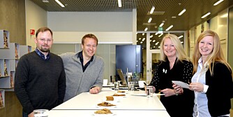 SMAKLØST: Testpanelet er nådeløst i dommen over butikk-pepperkaker. Fra venstre: Jan Arve Stålkjær, konditorsjef i Samson, Christopher Sjuve, matredaktør i klikk.no, Cecilie Loiuse Berg, redaktør i Maison Mat & Vin og Ingerid Pernille Faye, redigerer i Maison Mat & Vin og pepperkakebok-forfatter. SMAKLØST: Testpanelet er nådeløst i dommen over butikk-pepperkaker. Fra venstre: Jan Arve Stålkjær, konditorsjef i Samson, Christopher Sjuve, matredaktør i klikk.no, Cecilie Loiuse Berg, redaktør i Maison Mat & Vin og Ingerid Pernille Faye, redigerer i Maison Mat & Vin og pepperkakebok-forfatter.