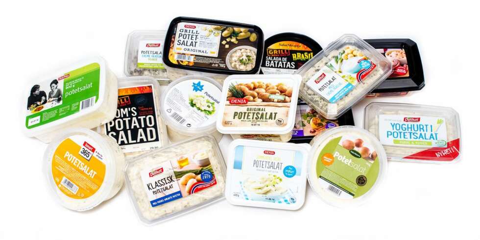 TEST AV POTETSALAT: Vi fikk de tredobbelte norgesmestrene i grilling, Team BarbiQ, til å smaksteste 15 forskjellige typer potetsalat. TEST AV POTETSALAT: Vi fikk de tredobbelte norgesmestrene i grilling, Team BarbiQ, til å smaksteste 15 forskjellige typer potetsalat.