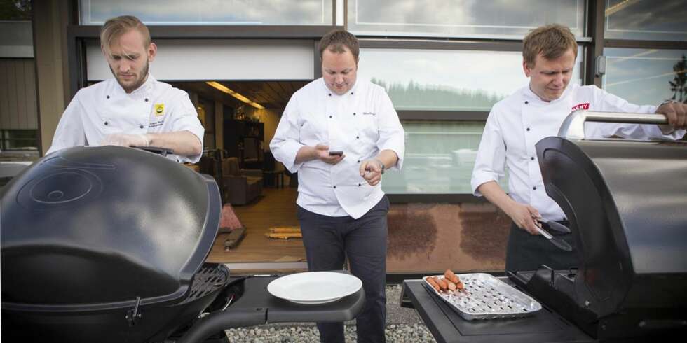 TEST: Vi har testet store gassgriller. TEST: Vi har testet store gassgriller.