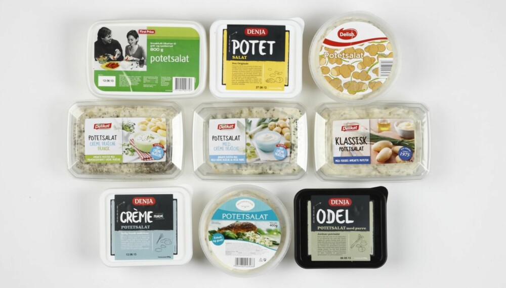 POTETSALAT: DinKost og ShapeUp har latt ernæringsfysiologen vurdere næringsinnholdet i ni typer potetsalat. POTETSALAT: DinKost og ShapeUp har latt ernæringsfysiologen vurdere næringsinnholdet i ni typer potetsalat.