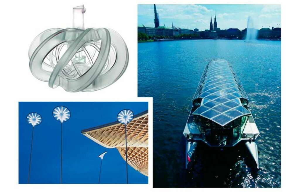 Christoph Behling og hans designstudie i London har blant annet formet en parfymeflaske som er inspirert av menneskehjertet, og er skåret ut i ett stykke med laserteknologi. I 2006 stiftet Behling et design- og forskningssenter med fokus på bærekraftig solenergi. Det har blant annet resultert i utviklingen av over 40 soldrevne båter som er i bruk over hele Europa, samt de soldrevne gatelyktene "Solargrass", som er 10 meter høye og designet for å svaie i vinden som gress. Christoph Behling og hans designstudie i London har blant annet formet en parfymeflaske som er inspirert av menneskehjertet, og er skåret ut i ett stykke med laserteknologi. I 2006 stiftet Behling et design- og forskningssenter med fokus på bærekraftig solenergi. Det har blant annet resultert i utviklingen av over 40 soldrevne båter som er i bruk over hele Europa, samt de soldrevne gatelyktene "Solargrass", som er 10 meter høye og designet for å svaie i vinden som gress.
