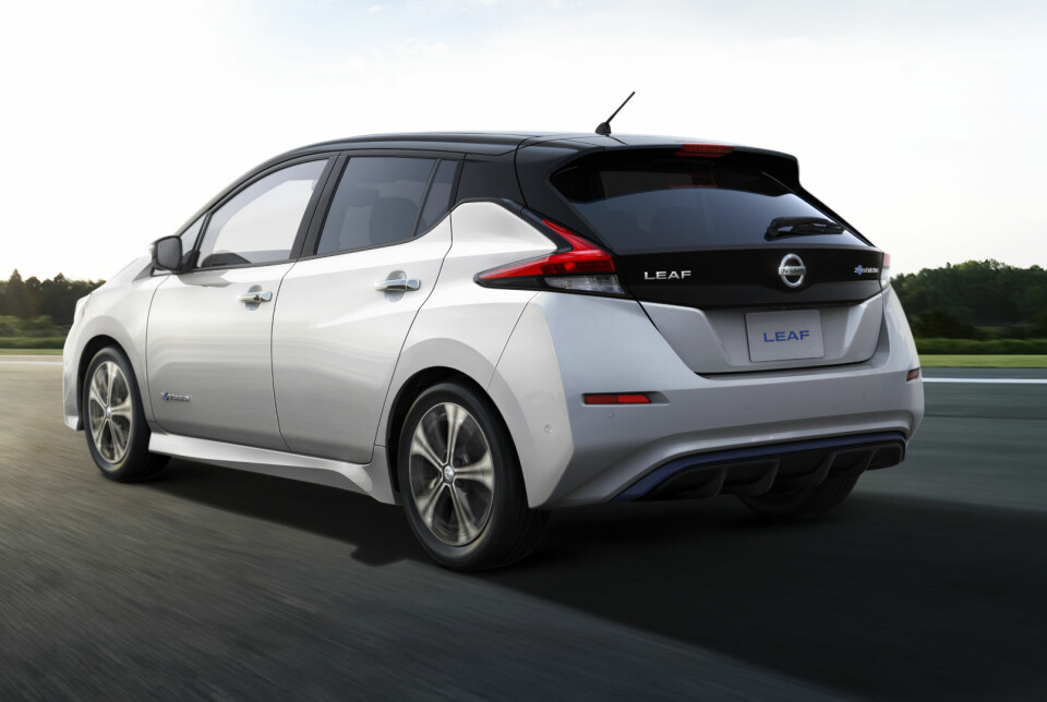 LEAF: En Leaf med større batteripakke og mer ytelse kommer på tampen av 2018. LEAF: En Leaf med større batteripakke og mer ytelse kommer på tampen av 2018.