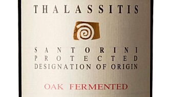 GODT KJØP: Gaia Thalassitis Oak Fermented 2015. Foto: Vinmonopolet GODT KJØP: Gaia Thalassitis Oak Fermented 2015. Foto: Vinmonopolet