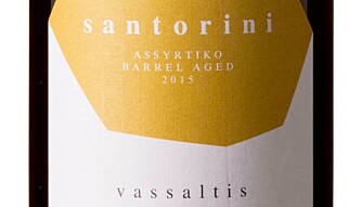 GODT KJØP: Santo Santorini Assyrtiko Reserve 2015. Foto: Vinmonopolet GODT KJØP: Santo Santorini Assyrtiko Reserve 2015. Foto: Vinmonopolet