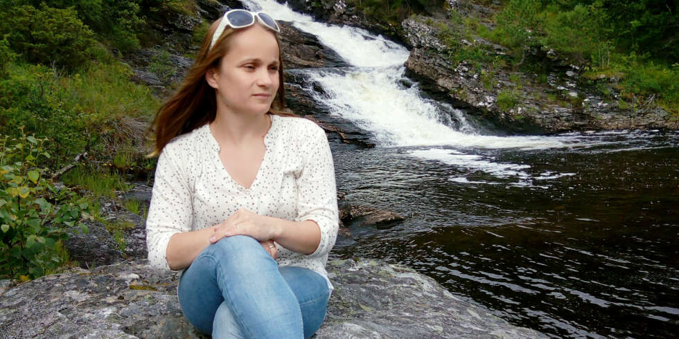 HÅP: På lag med naturen får Jannicke troen på en bedre verden. FOTO: Privat HÅP: På lag med naturen får Jannicke troen på en bedre verden. FOTO: Privat