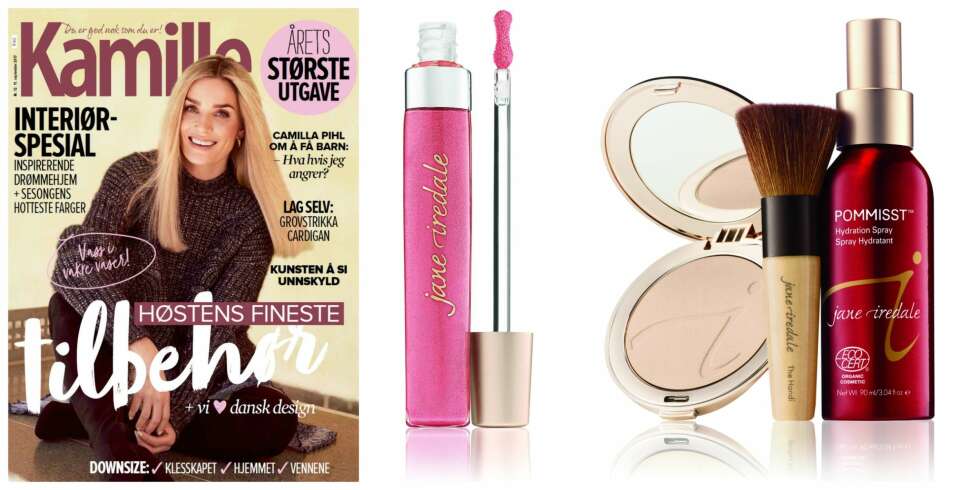 Din mening teller: Hva synes du om siste utgave av Kamille? Gi oss dine meninger og bli med i trekningen av make up-produkter fra Jane Iredale! Din mening teller: Hva synes du om siste utgave av Kamille? Gi oss dine meninger og bli med i trekningen av make up-produkter fra Jane Iredale!
