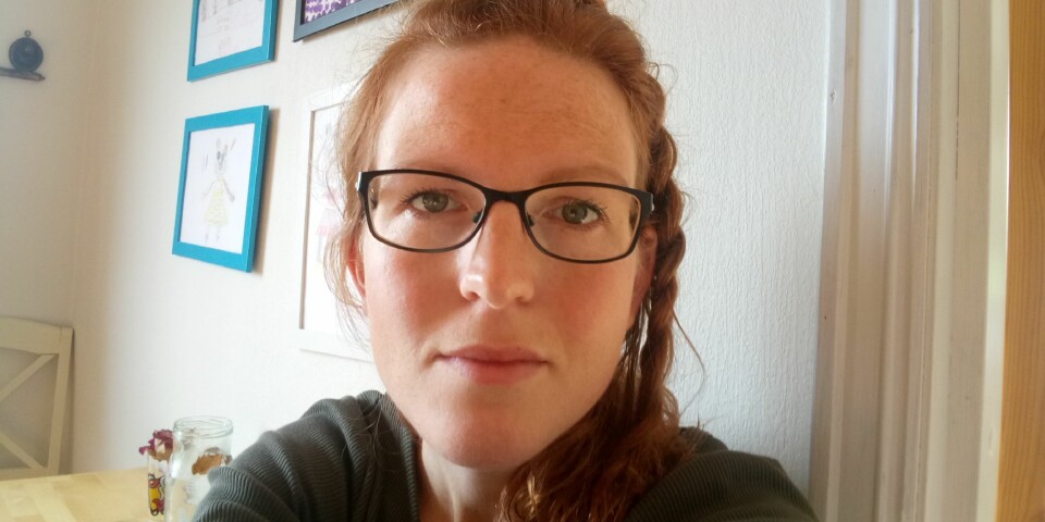 KOLIKKBABY: - Alt var bare ei grå smørje uten hverken lys eller lindrende musikk, minnes Stine om de åtte månedene med kolikkbarn. FOTO: Privat KOLIKKBABY: - Alt var bare ei grå smørje uten hverken lys eller lindrende musikk, minnes Stine om de åtte månedene med kolikkbarn. FOTO: Privat