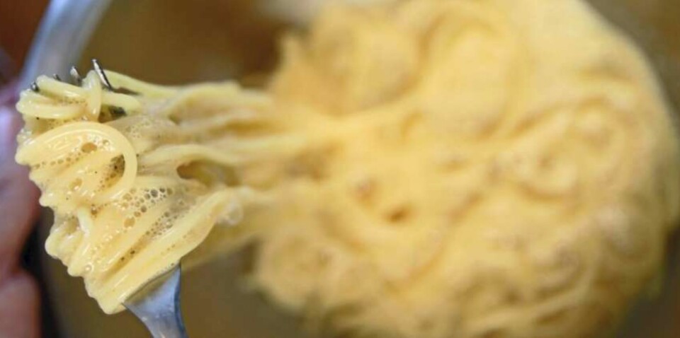 Pastaen kokes etter smak og behag. I Italia gjerne al dente, Foto: Erik Hannemann Pastaen kokes etter smak og behag. I Italia gjerne al dente, Foto: Erik Hannemann