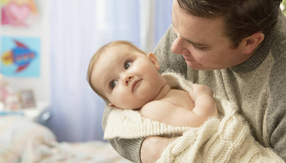 KISS/KIDD-SYNDROM: Problemer som treg motorisk utvikling, kolikk og dårlig balanse kan skyldes kink i nakken hos babyen. Foto: Gettyimages.com. KISS/KIDD-SYNDROM: Problemer som treg motorisk utvikling, kolikk og dårlig balanse kan skyldes kink i nakken hos babyen. Foto: Gettyimages.com.