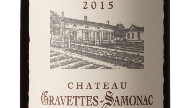 GODT KJØP: Ch. Gravettes-Samonac 2015. Foto: Vinmonopolet GODT KJØP: Ch. Gravettes-Samonac 2015. Foto: Vinmonopolet