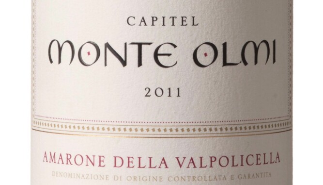 GODT KJØP: Tedeschi Capitel Monte Olmi Amarone della Valpolicella Classico Riserva 2011. Foto: Vinmonopolet GODT KJØP: Tedeschi Capitel Monte Olmi Amarone della Valpolicella Classico Riserva 2011. Foto: Vinmonopolet