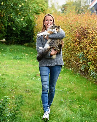 USYNLIG KAMP: Eva Christin kjemper hver dag en usynlig kamp mot smertene. FOTO: Siri Walen Simensen. USYNLIG KAMP: Eva Christin kjemper hver dag en usynlig kamp mot smertene. FOTO: Siri Walen Simensen.
