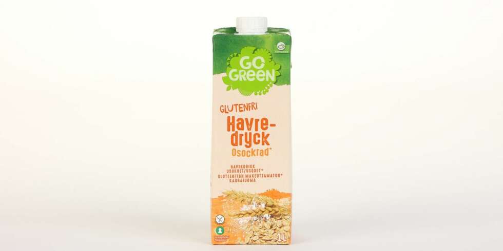 GoGreen Havredrikk Glutenfri Usukret
Produsent: Lantm�nnen Cerealia
Pris: 39 kr
N�ringsinnhold per 100 ml:
Energi: 40 kcal
Fett/hvorav mettet fett: 0,5/0,1 g
Karbohydrater: 7,2 g
Hvorav sukkerarter: 1,1 g
Protein: 0,8 g
Kalsium: 120 mg
Vitamin D: 0,95 �g
Vitamin B2: �
Vitamin B12: �
Tilsatt kalsium og vitamin D, men ikke B-vitaminer. Middels med karbohydrater, men mindre sukker enn de andre havredrikkene.
---------------------------
Oslo/studio 20170622; Klikk.no, Foreldre og Barn, Hjemmet, Shape-Up
Alternativ melk
Oslo/studio 22062017; Klikk.no, Foreldre og Barn, Hjemmet, Shape-Up
Alternativ melk *** Local Caption *** GoGreen Havredrikk Glutenfri Usukret
Produsent: Lantm�nnen Cerealia
Pris: 39 kr
N�ringsinnhold per 100 ml:
Energi: 40 kcal
Fett/hvorav mettet fett: 0,5/0,1 g
Karbohydrater: 7,2 g
Hvorav sukkerarter: 1,1 g
Protein: 0,8 g
Kalsium: 120 mg
Vitamin D: 0,95 �g
Vitamin B2: �
Vitamin B12: �
Tilsatt kalsium og vitamin D, men ikke B-vitaminer. Middels med karbohydrater, men mindre sukker enn de andre havredrikkene.
---------------------------
Oslo/studio 20170622; Klikk.no, Foreldre og Barn, Hjemmet, Shape-Up
Alternativ melk
Oslo/studio 22062017; Klikk.no, Foreldre og Barn, Hjemmet, Shape-Up
Alternativ melk GoGreen Havredrikk Glutenfri Usukret
Produsent: Lantm�nnen Cerealia
Pris: 39 kr
N�ringsinnhold per 100 ml:
Energi: 40 kcal
Fett/hvorav mettet fett: 0,5/0,1 g
Karbohydrater: 7,2 g
Hvorav sukkerarter: 1,1 g
Protein: 0,8 g
Kalsium: 120 mg
Vitamin D: 0,95 �g
Vitamin B2: �
Vitamin B12: �
Tilsatt kalsium og vitamin D, men ikke B-vitaminer. Middels med karbohydrater, men mindre sukker enn de andre havredrikkene.
---------------------------
Oslo/studio 20170622; Klikk.no, Foreldre og Barn, Hjemmet, Shape-Up
Alternativ melk
Oslo/studio 22062017; Klikk.no, Foreldre og Barn, Hjemmet, Shape-Up
Alternativ melk *** Local Caption *** GoGreen Havredrikk Glutenfri Usukret
Produsent: Lantm�nnen Cerealia
Pris: 39 kr
N�ringsinnhold per 100 ml:
Energi: 40 kcal
Fett/hvorav mettet fett: 0,5/0,1 g
Karbohydrater: 7,2 g
Hvorav sukkerarter: 1,1 g
Protein: 0,8 g
Kalsium: 120 mg
Vitamin D: 0,95 �g
Vitamin B2: �
Vitamin B12: �
Tilsatt kalsium og vitamin D, men ikke B-vitaminer. Middels med karbohydrater, men mindre sukker enn de andre havredrikkene.
---------------------------
Oslo/studio 20170622; Klikk.no, Foreldre og Barn, Hjemmet, Shape-Up
Alternativ melk
Oslo/studio 22062017; Klikk.no, Foreldre og Barn, Hjemmet, Shape-Up
Alternativ melk