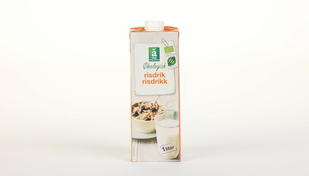 Coop �nglamark �kologisk risdrikk
Produsent: MONA Sojaland GmbH
Pris: 19 kr
N�ringsinnhold per 100 ml:
Energi: 56 kcal
Fett/hvorav mettet fett: 0,7/0,1 g
Karbohydrater: 12 g
Hvorav sukkerarter: 6,5 g
Protein: 0,2 g
Kalsium: 120 mg
Vitamin D: �
Vitamin B2: �
Vitamin B12: �
Mest kalorier av alle drikkene, omtrent alt fra mye karbohydrater og sukker. Pluss for tilsatt kalsium, men ikke tilsatt vitaminer.
---------------------------
Oslo/studio 20170622; Klikk.no, Foreldre og Barn, Hjemmet, Shape-Up
Alternativ melk
Oslo/studio 22062017; Klikk.no, Foreldre og Barn, Hjemmet, Shape-Up
Alternativ melk *** Local Caption *** Coop �nglamark �kologisk risdrikk
Produsent: MONA Sojaland GmbH
Pris: 19 kr
N�ringsinnhold per 100 ml:
Energi: 56 kcal
Fett/hvorav mettet fett: 0,7/0,1 g
Karbohydrater: 12 g
Hvorav sukkerarter: 6,5 g
Protein: 0,2 g
Kalsium: 120 mg
Vitamin D: �
Vitamin B2: �
Vitamin B12: �
Mest kalorier av alle drikkene, omtrent alt fra mye karbohydrater og sukker. Pluss for tilsatt kalsium, men ikke tilsatt vitaminer.
---------------------------
Oslo/studio 20170622; Klikk.no, Foreldre og Barn, Hjemmet, Shape-Up
Alternativ melk
Oslo/studio 22062017; Klikk.no, Foreldre og Barn, Hjemmet, Shape-Up
Alternativ melk Coop �nglamark �kologisk risdrikk
Produsent: MONA Sojaland GmbH
Pris: 19 kr
N�ringsinnhold per 100 ml:
Energi: 56 kcal
Fett/hvorav mettet fett: 0,7/0,1 g
Karbohydrater: 12 g
Hvorav sukkerarter: 6,5 g
Protein: 0,2 g
Kalsium: 120 mg
Vitamin D: �
Vitamin B2: �
Vitamin B12: �
Mest kalorier av alle drikkene, omtrent alt fra mye karbohydrater og sukker. Pluss for tilsatt kalsium, men ikke tilsatt vitaminer.
---------------------------
Oslo/studio 20170622; Klikk.no, Foreldre og Barn, Hjemmet, Shape-Up
Alternativ melk
Oslo/studio 22062017; Klikk.no, Foreldre og Barn, Hjemmet, Shape-Up
Alternativ melk *** Local Caption *** Coop �nglamark �kologisk risdrikk
Produsent: MONA Sojaland GmbH
Pris: 19 kr
N�ringsinnhold per 100 ml:
Energi: 56 kcal
Fett/hvorav mettet fett: 0,7/0,1 g
Karbohydrater: 12 g
Hvorav sukkerarter: 6,5 g
Protein: 0,2 g
Kalsium: 120 mg
Vitamin D: �
Vitamin B2: �
Vitamin B12: �
Mest kalorier av alle drikkene, omtrent alt fra mye karbohydrater og sukker. Pluss for tilsatt kalsium, men ikke tilsatt vitaminer.
---------------------------
Oslo/studio 20170622; Klikk.no, Foreldre og Barn, Hjemmet, Shape-Up
Alternativ melk
Oslo/studio 22062017; Klikk.no, Foreldre og Barn, Hjemmet, Shape-Up
Alternativ melk
