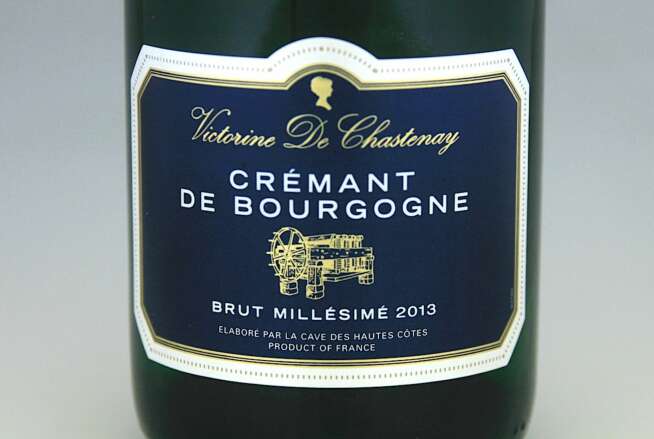 GODT KJØP: Caves Hautes Côtes Crémant de Bourgogne Brut 2013. Foto: Arnie Stalheim GODT KJØP: Caves Hautes Côtes Crémant de Bourgogne Brut 2013. Foto: Arnie Stalheim