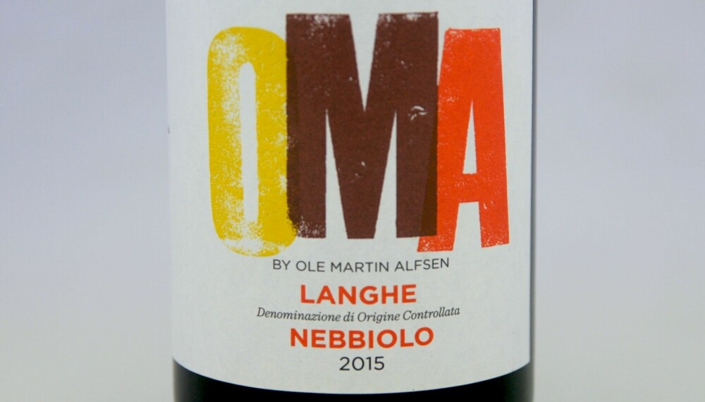 GODT KJØP: OMA Lange Nebbiolo 2015. Foto: Arnie Stalheim GODT KJØP: OMA Lange Nebbiolo 2015. Foto: Arnie Stalheim