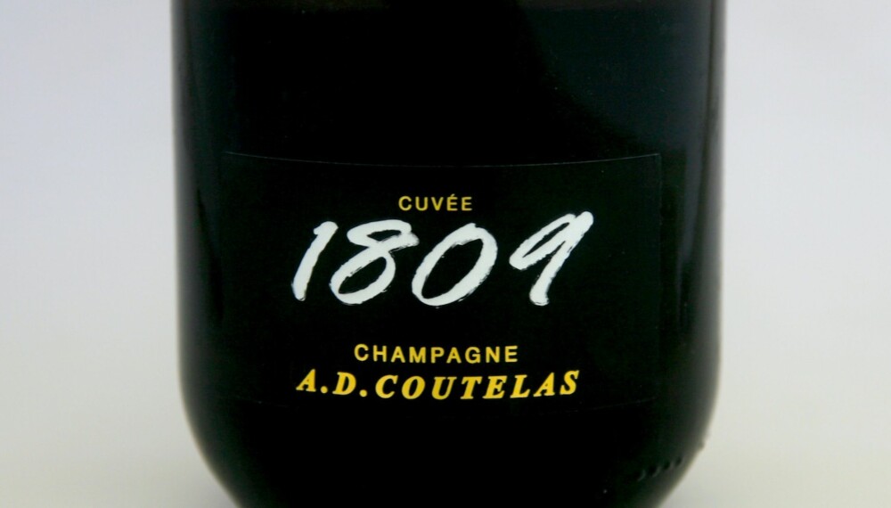 GODT KJØP: A. D. Coutelas Cuvée 1809. Foto: Arnie Stalheim GODT KJØP: A. D. Coutelas Cuvée 1809. Foto: Arnie Stalheim