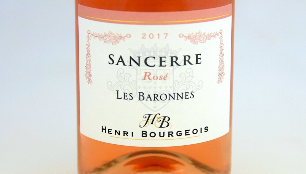 GODT KJØP: Henri Bourgeois Sancerre Les Baronnes Rosé 2017. Foto: Arnie Stalheim GODT KJØP: Henri Bourgeois Sancerre Les Baronnes Rosé 2017. Foto: Arnie Stalheim