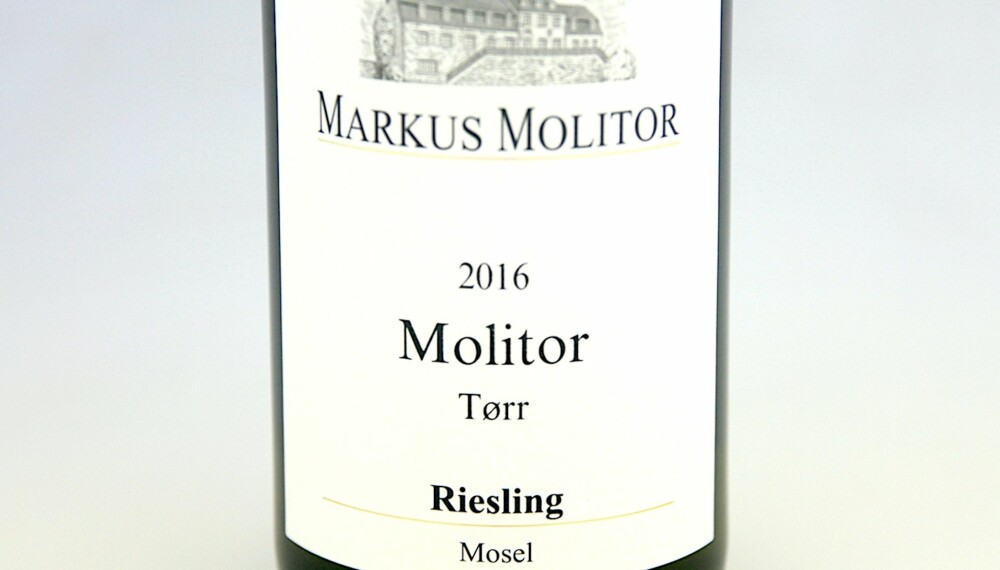 GODT KJØP: Markus Molitor Riesling Trocken 2016. Foto: Arnie Stalheim GODT KJØP: Markus Molitor Riesling Trocken 2016. Foto: Arnie Stalheim