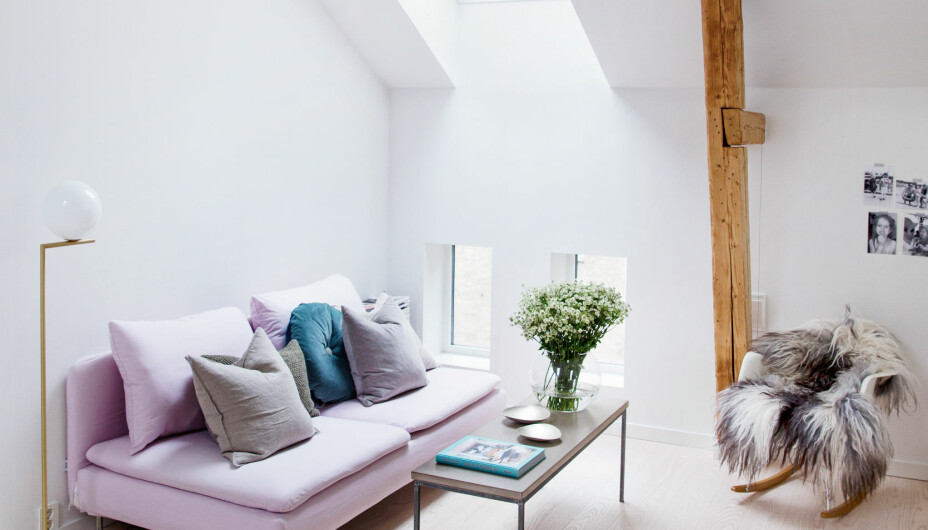 INNREDE LOFTSLEILIGHET; Ingenting ble overlatt til tilfeldighetene da Line Raaen skulle pusse opp sin tre etasjes townhouse-leilighet. INNREDE LOFTSLEILIGHET; Ingenting ble overlatt til tilfeldighetene da Line Raaen skulle pusse opp sin tre etasjes townhouse-leilighet.