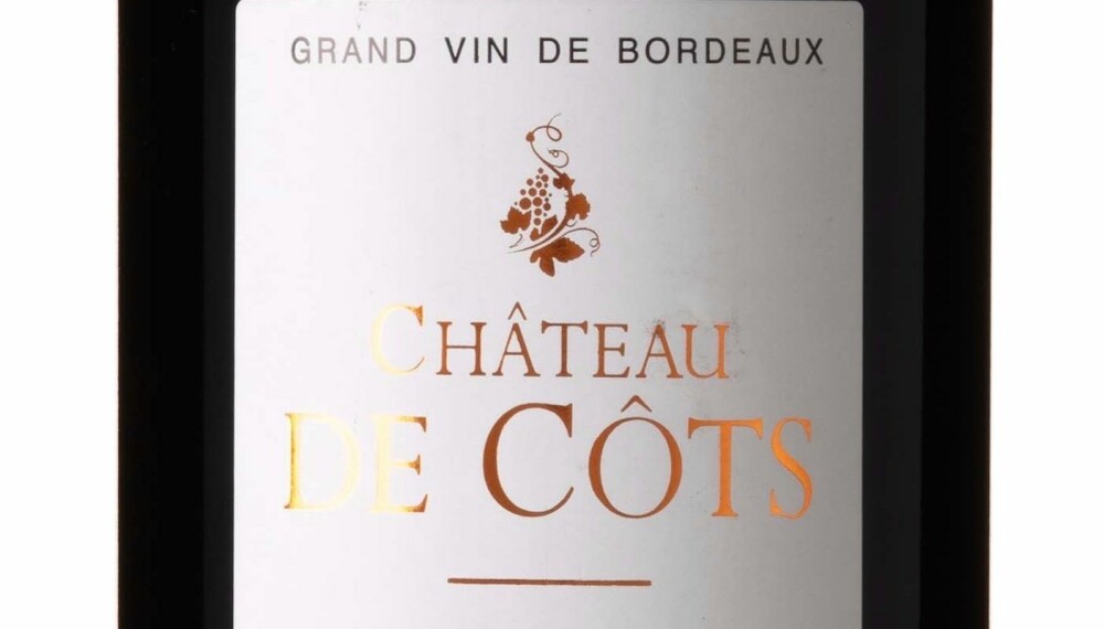 GODT KJØP: Ch. de Cots 2014. GODT KJØP: Ch. de Cots 2014.