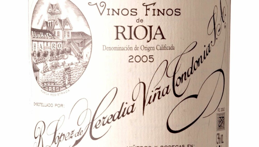 GODT KJØP: Lopez de Heredia Viña Tondonia Reserva 2005. GODT KJØP: Lopez de Heredia Viña Tondonia Reserva 2005.