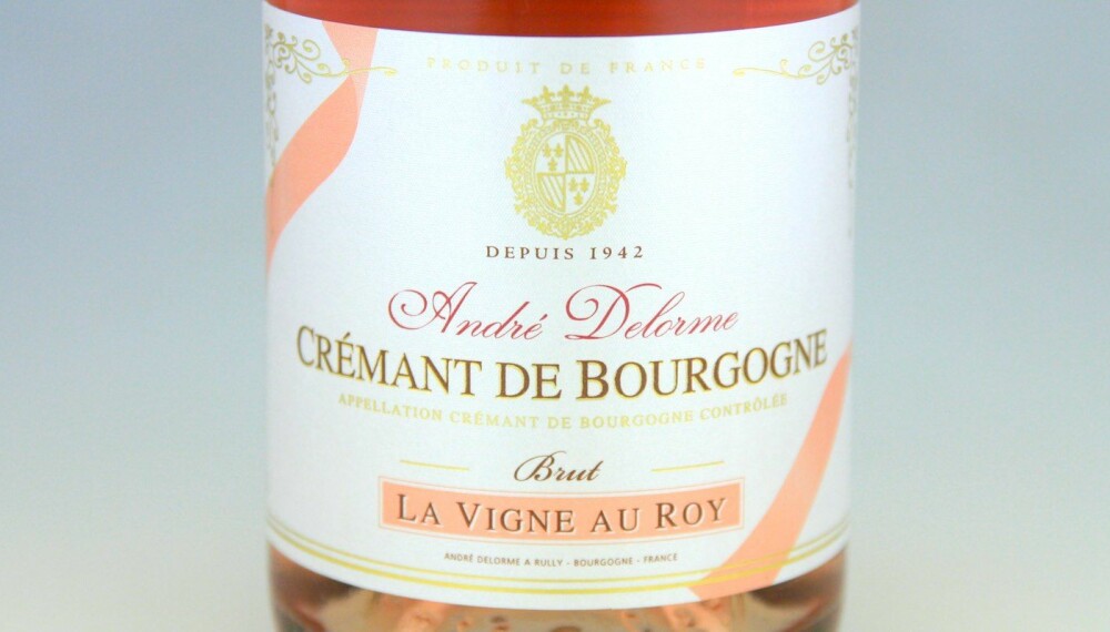 GODT KJØP: Delorme Crémant de Bourgogne Rosé Brut. GODT KJØP: Delorme Crémant de Bourgogne Rosé Brut.