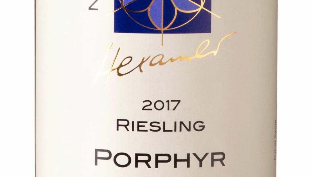 GODT KJØP: Hexamer Schlossböckelheimer Porphyr Riesling 2017. GODT KJØP: Hexamer Schlossböckelheimer Porphyr Riesling 2017.