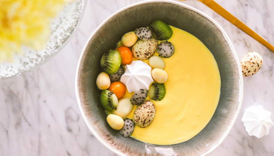 <b>SØT PYNT:</b> Selv smoothien har lov til å være litt usunn når det er påske. <b>SØT PYNT:</b> Selv smoothien har lov til å være litt usunn når det er påske.