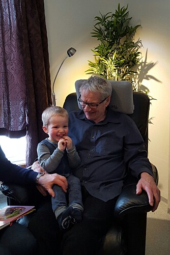 BARNEBARNET: - Hugo er tre år og bestevennen til bestefar.