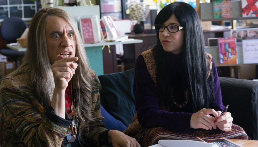 NEI, ALLE FEMINISTER SER IKKE SLIK UT: Fred Armisen (t.v.) og Carrie Brownstein parodierer feministklisjeene til det fulle i serien "Portlandia". NEI, ALLE FEMINISTER SER IKKE SLIK UT: Fred Armisen (t.v.) og Carrie Brownstein parodierer feministklisjeene til det fulle i serien "Portlandia".