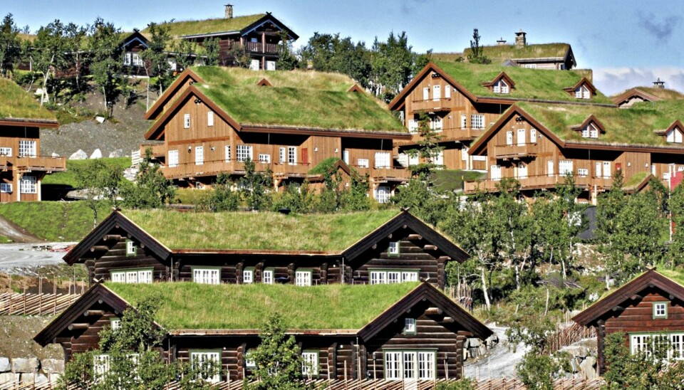 Fritidsboliger nærmest slalåmbakken har svakest prisutvikling i 2009. Illustrasjonsfoto: Scanpix. Buskerud, Geilo.