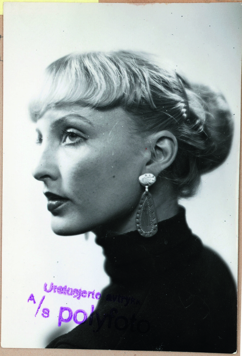 VAKKER: Sossen Krohg som ung skuespiller.