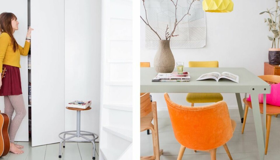 GODT UTNYTTET: Paret har utnyttet det arealet de har hatt til rådighet. Det har de lyktes godt med. FOTO: Alle foto fra Jeltje Janmaat/House of Pictures.
