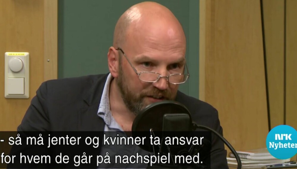 TA ANSVAR: I en debatt om voldtekt på Dagsnytt 18 9. august 2016 ba advokat Brynjar Meling norske jenter og kvinner ta ansvar for hvem de går på nachspiel med. Teksten under er et svar på hans uttalelser og inspirert av innlegget Rape Myths av Fiona Elvines. TA ANSVAR: I en debatt om voldtekt på Dagsnytt 18 9. august 2016 ba advokat Brynjar Meling norske jenter og kvinner ta ansvar for hvem de går på nachspiel med. Teksten under er et svar på hans uttalelser og inspirert av innlegget Rape Myths av Fiona Elvines.