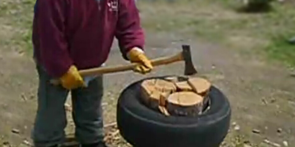 Slik har du aldri hogget ved før