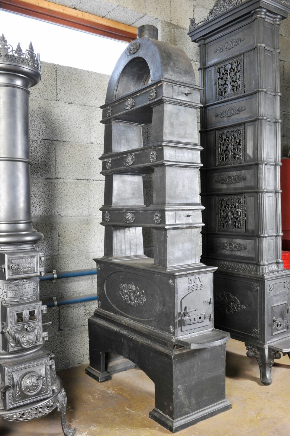 VARMEEFFKTIVE KLENODIER: Bruk av historiske vedovner kan være forenlig med miljøvennlig oppvarming.