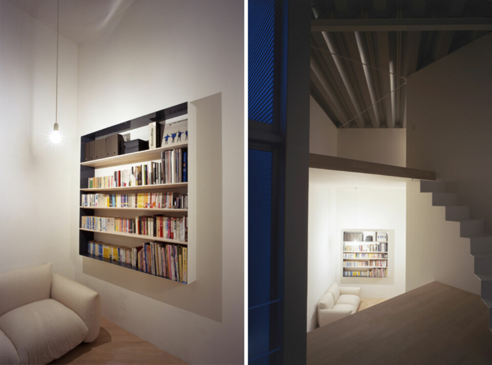 MINIMALISTISK: I tråd med japanske innredningstradisjoner er huset innredet nokså sparsomt når det kommer til pynt og detaljer.